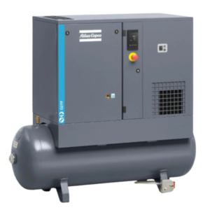 Atlas Copco G2 3 Horsepower Rotary Screw Air Compressor 145psi With Dryer 230 Volts 1-Phase 53 Gallon Tank