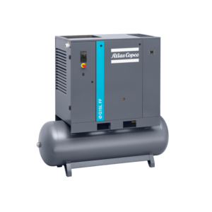 Atlas Copco G15 20 Horsepower Rotary Screw Air Compressor 125psi With Dryer Tri-Voltage 208/230/460 Volt