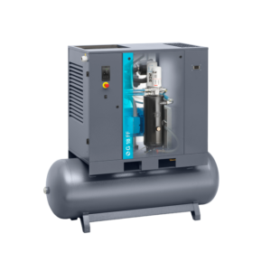 Atlas Copco G18 25 Horsepower Rotary Screw Air Compressor 125psi With Dryer Tri-Voltage 208/230/460 Volts