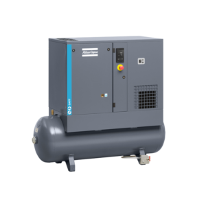 Atlas Copco G4 5 Horsepower Rotary Screw Air Compressor 145psi With Dryer Tri-Voltage 208/230/460 Volts 53 Gallon Tank