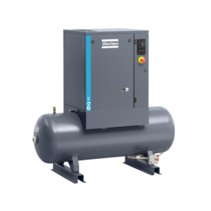 Atlas Copco G7 10 Horsepower Rotary Screw Air Compressor 145psi Without Dryer Tri-Voltage 208/230/460 Volts 53 Gallon Tank