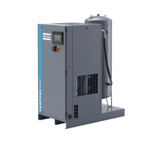 Atlas Copco GA11VSDS 15 Horsepower Rotary Screw Air Compressor 150psi With Dryer Tank Mounted 200/230 Volts