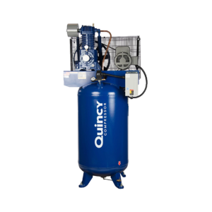 Quincy QP 10 Horsepower 120 Gallon Two Stage Air Compressor (200 Volt 3 Phase) Vertical PRO