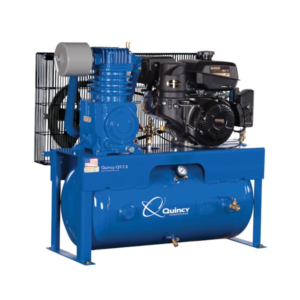 Quincy QT 14 Horsepower 30 Gallon Portable Two Stage Air Compressor (14 HP Kohler)