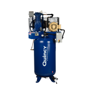 Quincy QT 7.5 Horsepower 80 Gallon Two Stage Air Compressor (460 Volt 3 Phase) Vertical PRO