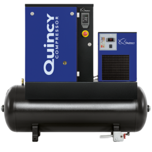 Quincy QGSV 20D HP 120 Gallon 175 psi Air Compressor 460 Volt