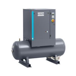 Atlas Copco G15 20 Horsepower Rotary Screw Air Compressor 125psi Tri-Voltage 208/230/460