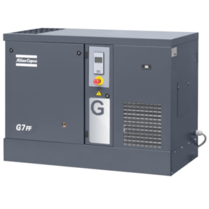 Atlas Copco G7 10 Horsepower Rotary Screw Air Compressor 145psi With Dryer Tri-Voltage 208/230/460 Volts