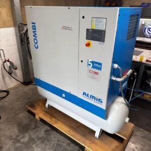 Used ALMiG COMBI 18 18.5kW 10 Bar Screw Compressor with 500L Tank, Built-In Dryer & Full Filtration – Very Low Hours, As-New Condition